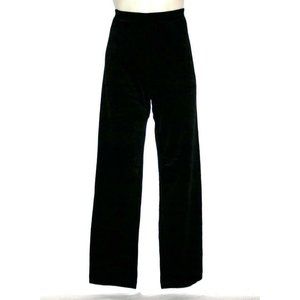 NWT Macys Capagallo Velour Pull On Stretch Pants